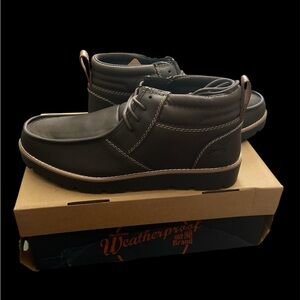 Weatherproof Men's Dark Brown Chukka Boots